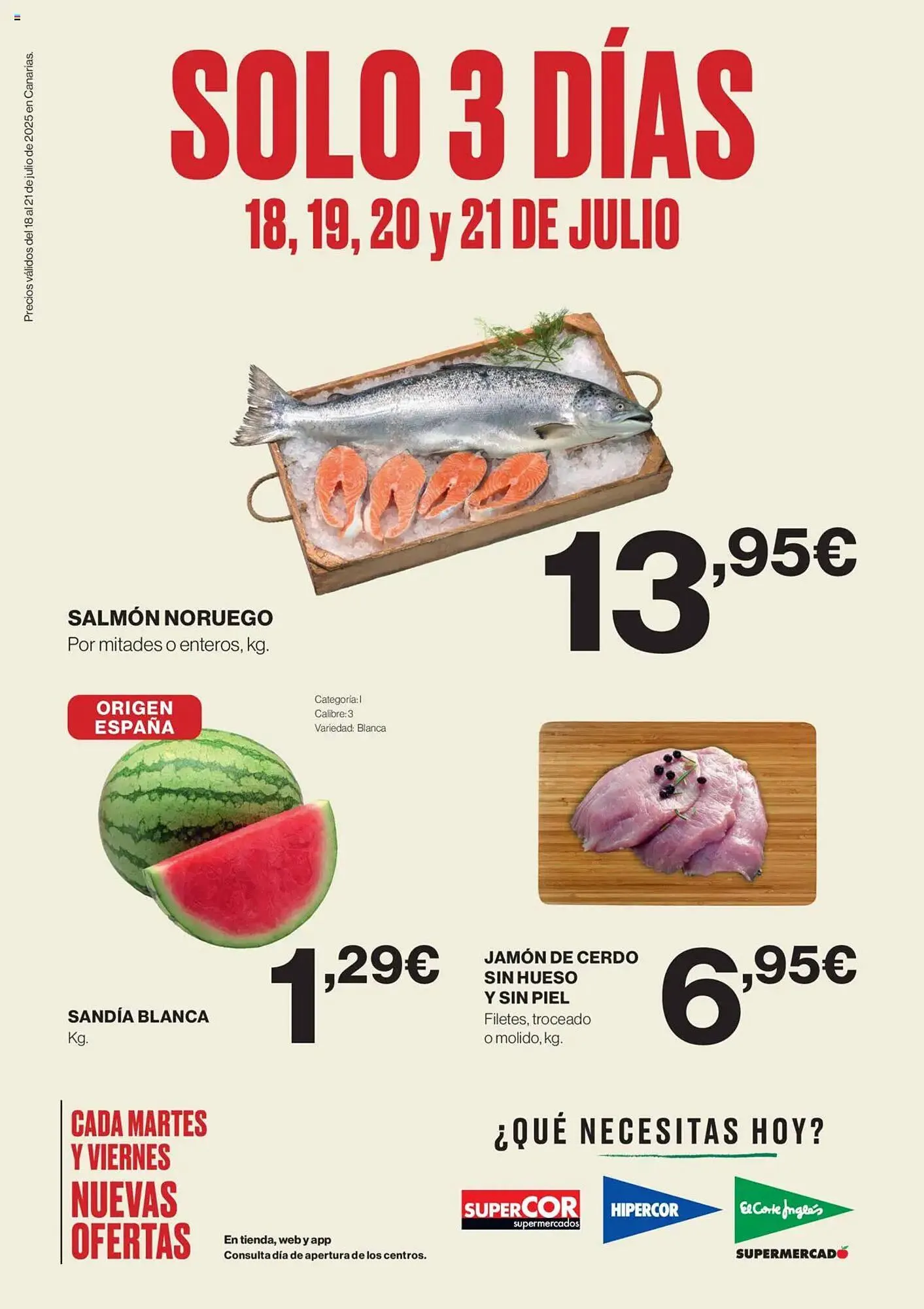 Catálogo de Folleto Supercor 18 de julio al 21 de julio 2025 - Página 1