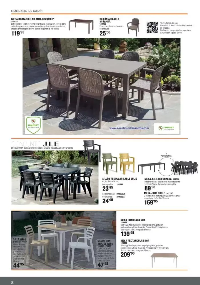 Catálogo de Especial Jardín 22 de marzo al 27 de junio 2025 - Página 8