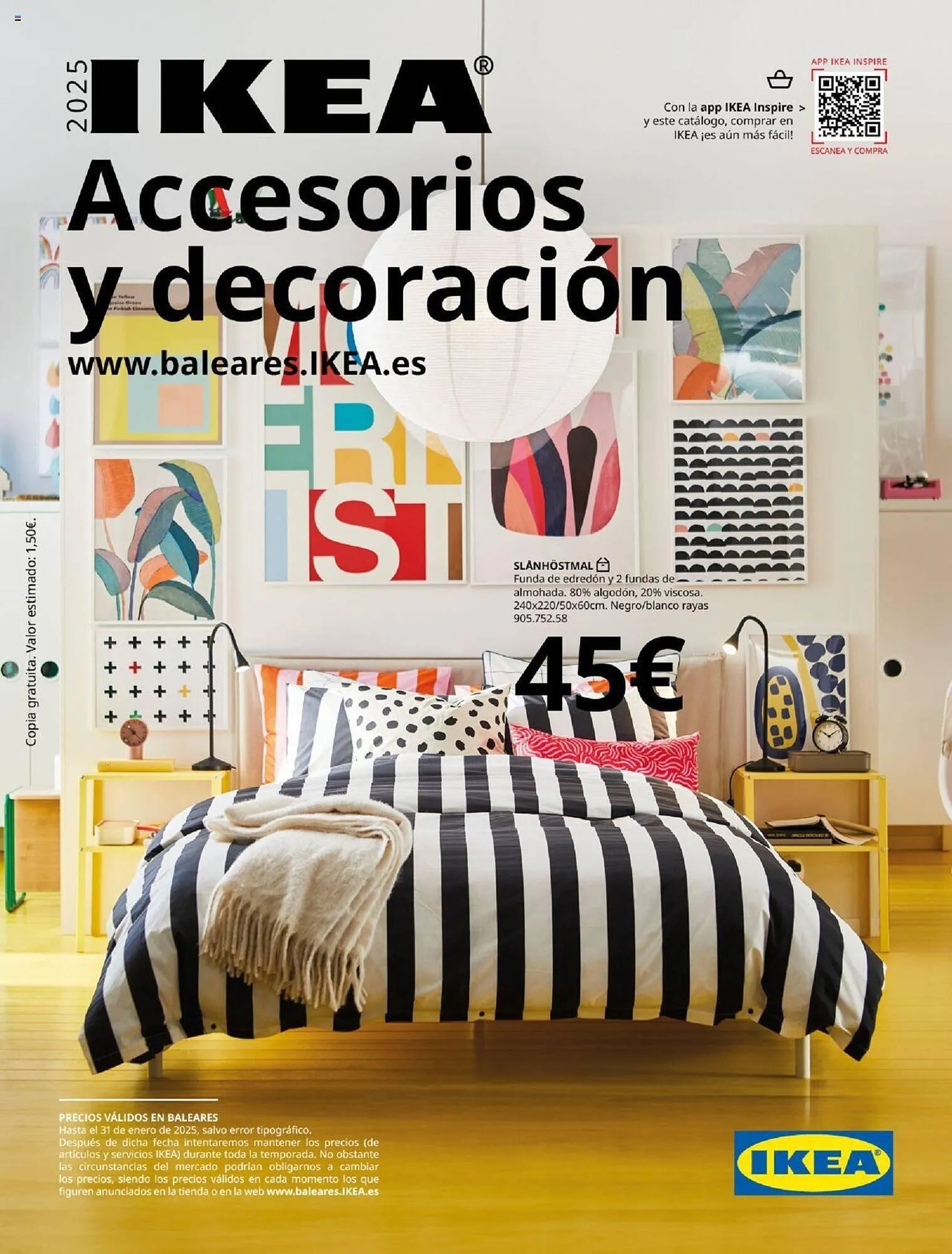 Catálogo de Folleto IKEA Accesorios y decoración 4 de septiembre al 31 de enero 2025 - Página 1