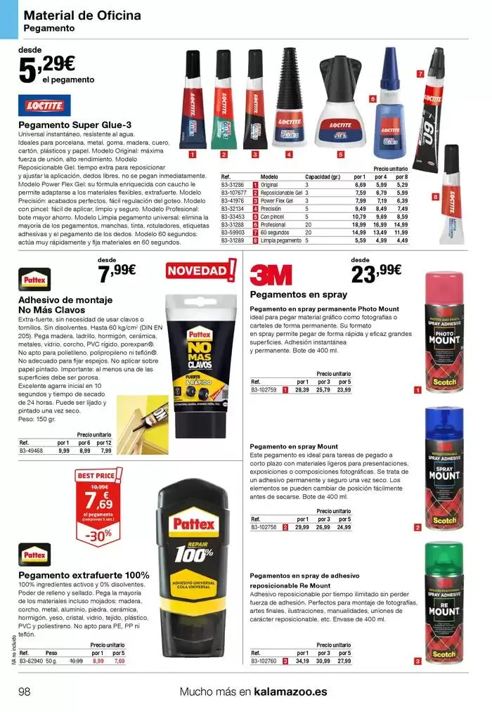 Catálogo de Staples Kalamazoo Catálogo General 9 de enero al 30 de septiembre 2025 - Página 98