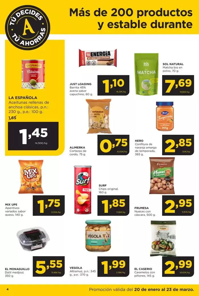 Catálogo de Tu decides tu ahorras 20 de enero al 23 de marzo 20 de enero al 23 de marzo 2025 - Página 4
