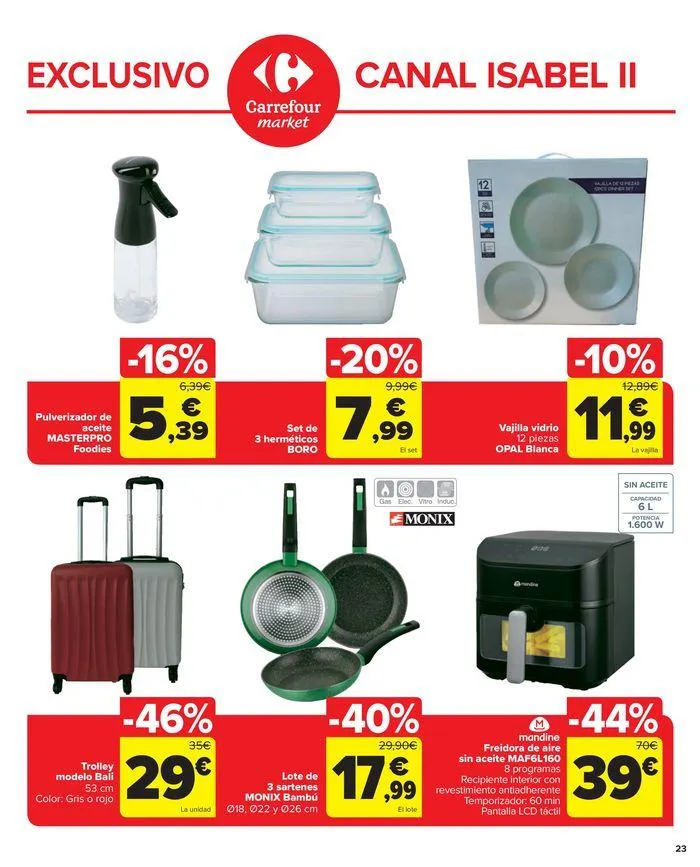 Catálogo de ¡Abrimos! Plaza del Canal de Isabel II, 1-3 Tetuán (Madrid) 13 de agosto al 26 de agosto 2024 - Página 23