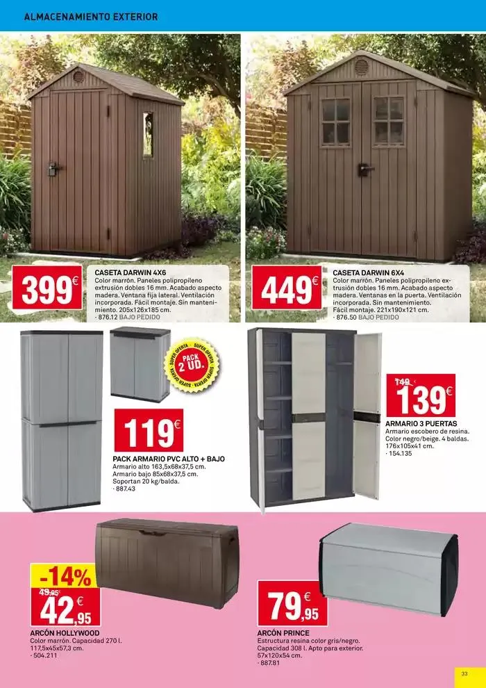 Catálogo de Bricoking Pontevedra y Porrino 3 de abril al 4 de mayo 2025 - Página 33