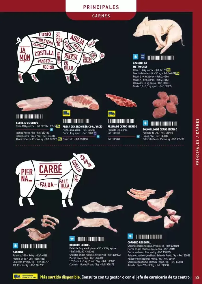 Catálogo de Especial Catering Canarias 25 de febrero al 30 de septiembre 2025 - Página 39