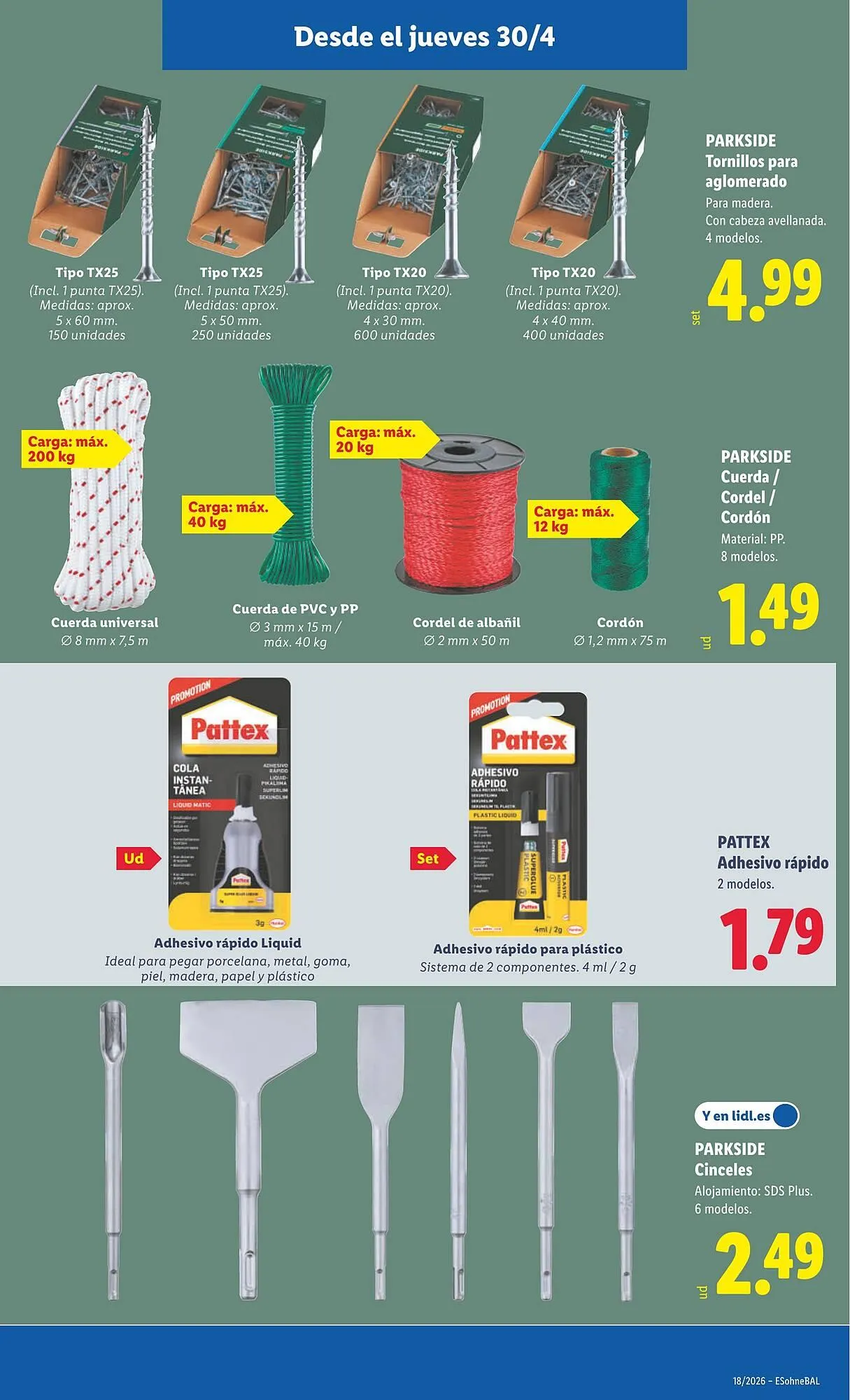 Catálogo de Catálogo Lidl 27 de abril al 3 de mayo 2026 - Página 27