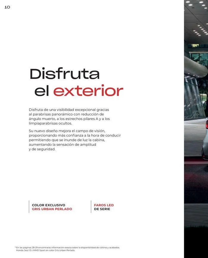 Catálogo de Honda Jazz-Hybrid 30 de agosto al 31 de diciembre 2024 - Página 10