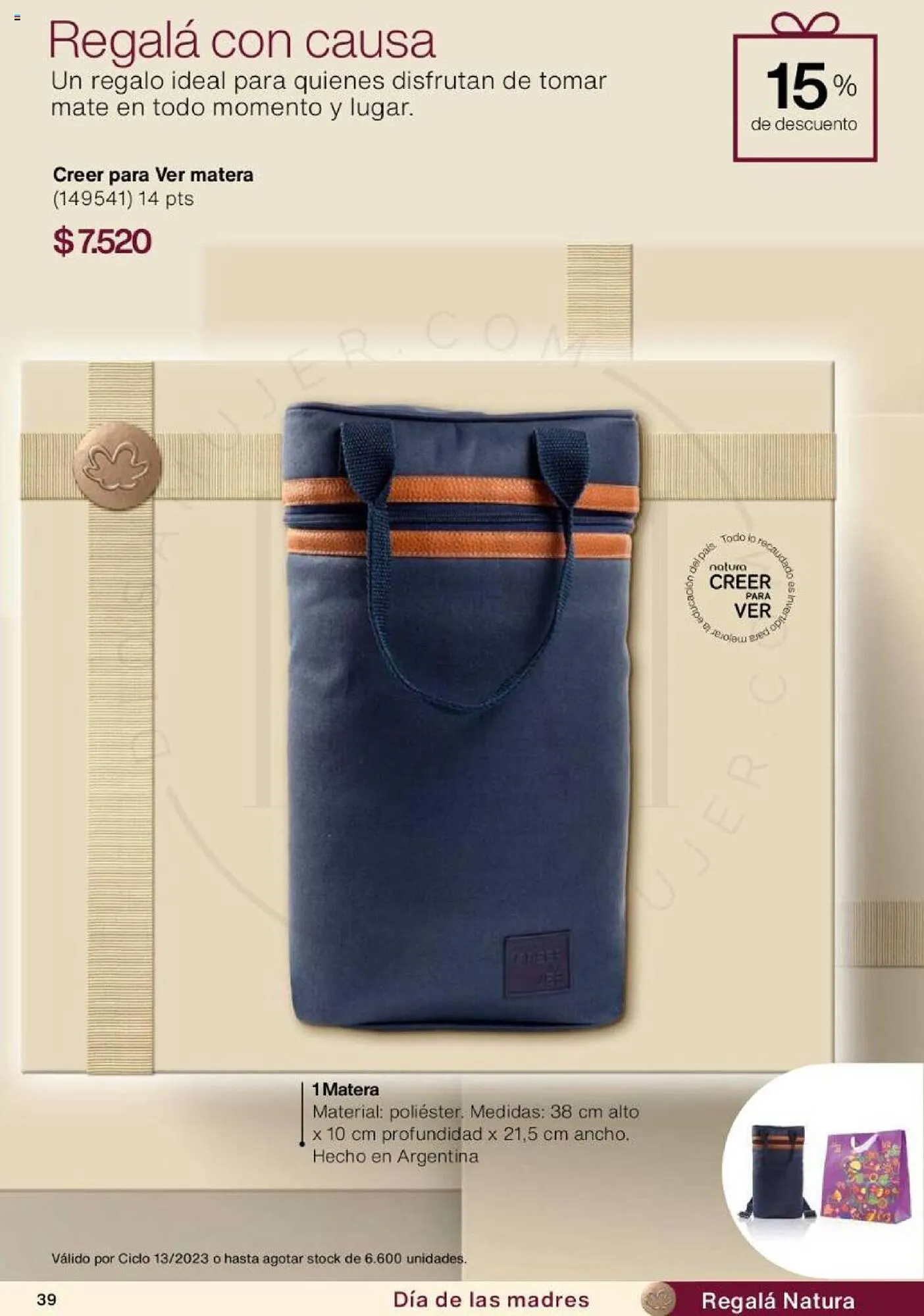 Catálogo de Folleto Natura 1 de septiembre al 30 de septiembre 2023 - Página 39