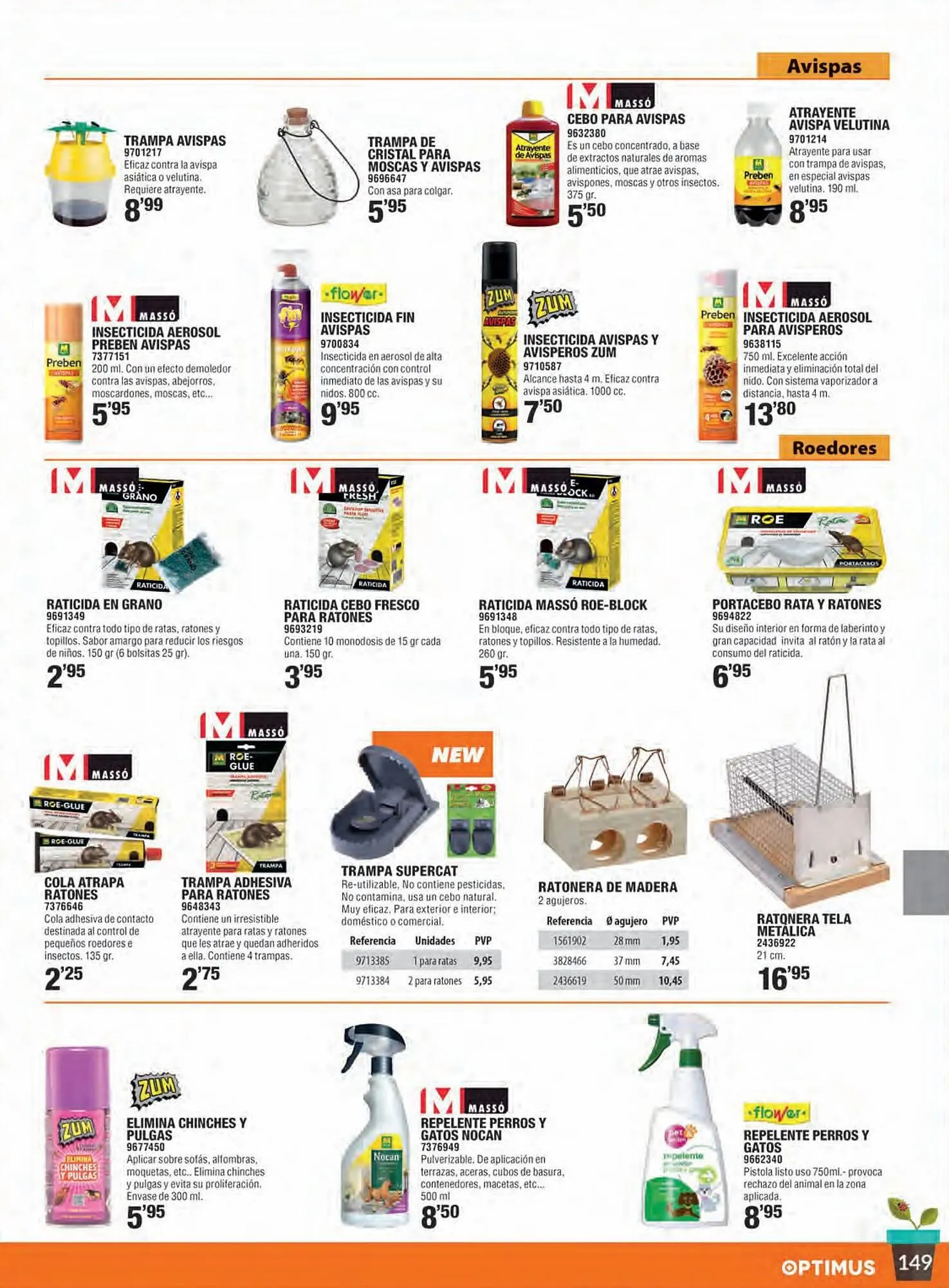 Catálogo de Folleto Optimus 27 de marzo al 31 de agosto 2023 - Página 149
