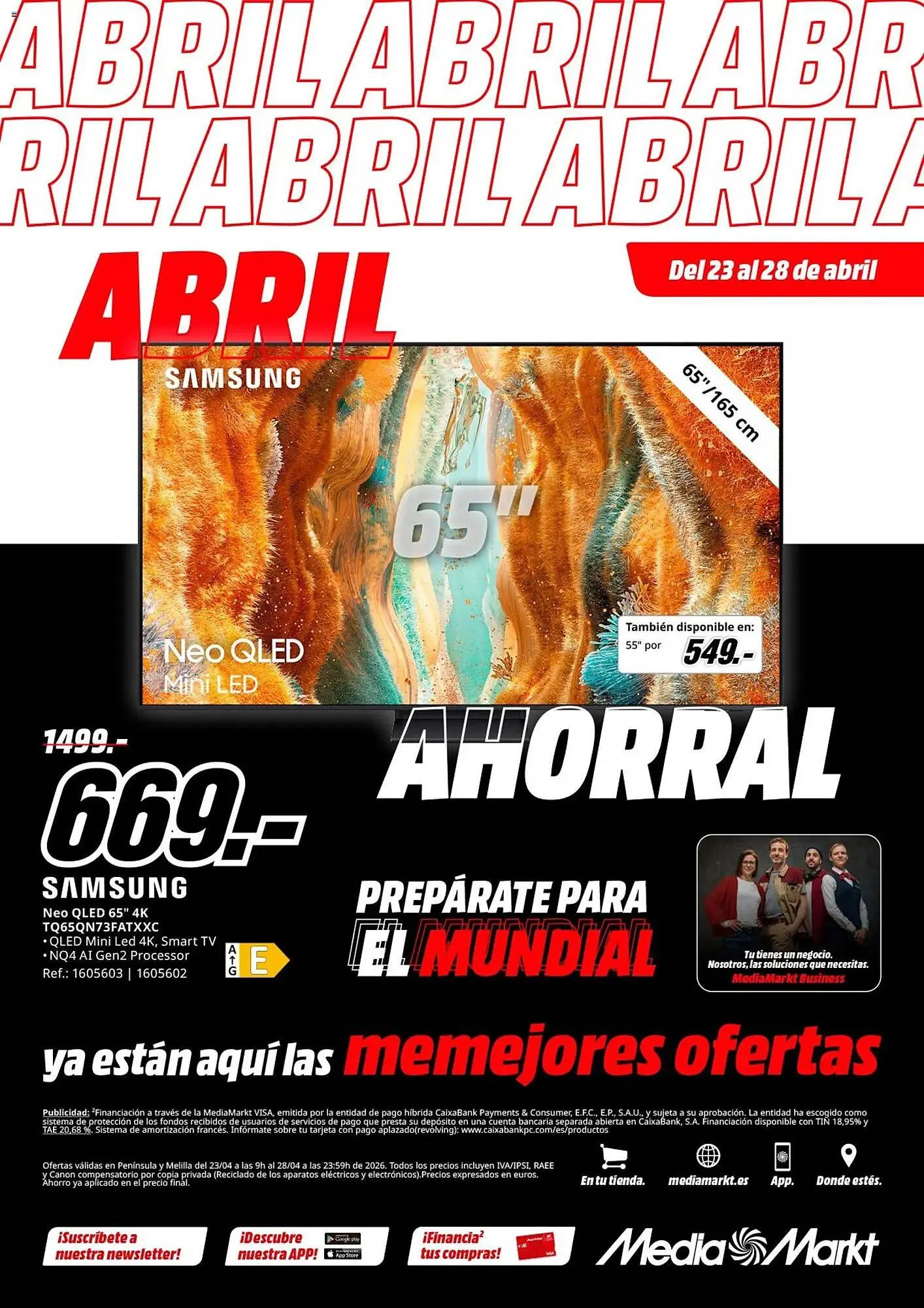 Catálogo de Folleto MediaMarkt 23 de abril al 28 de abril 2026 - Página 36