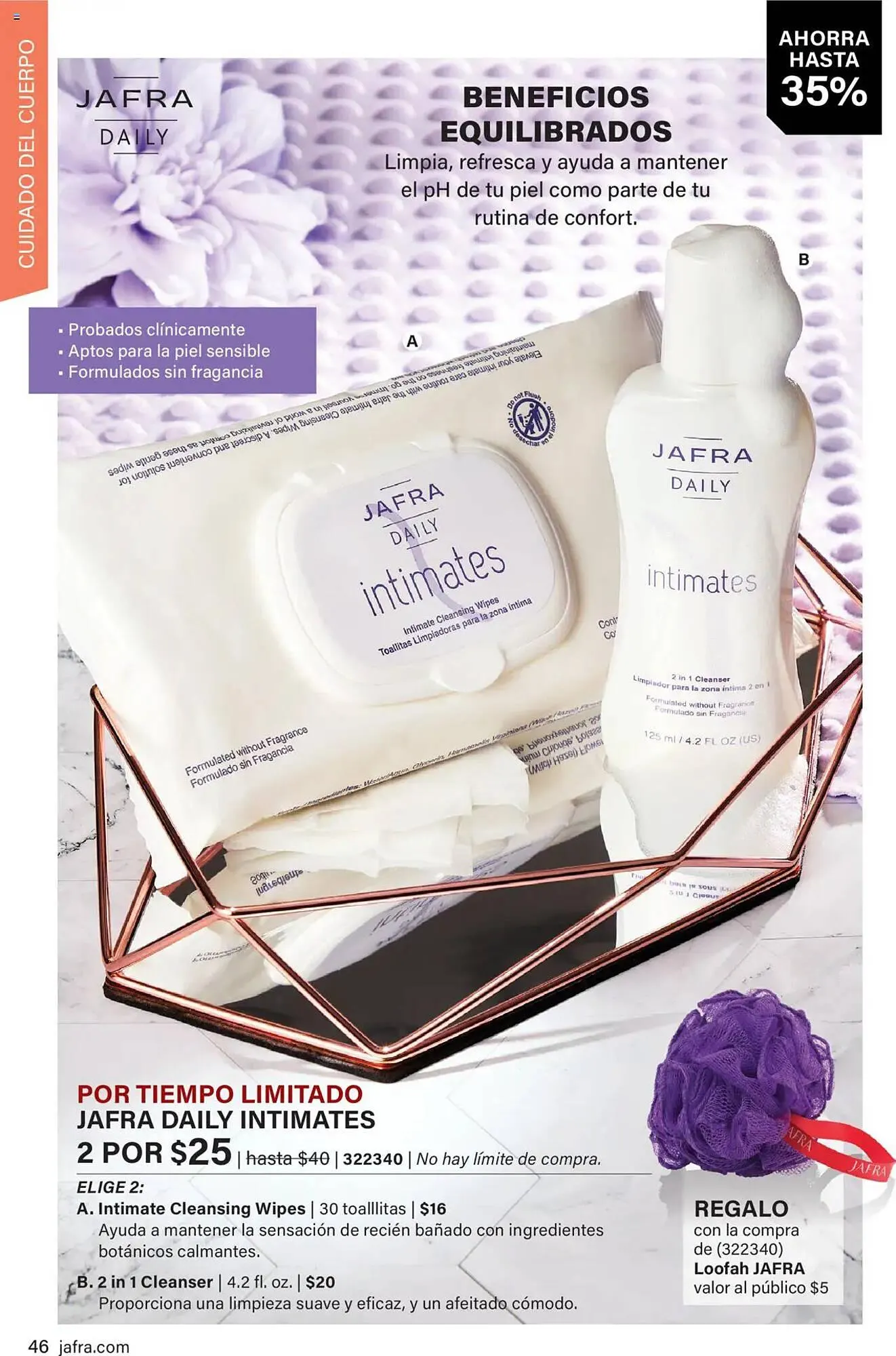 Catálogo de Folleto JAFRA 1 de agosto al 31 de agosto 2025 - Página 46