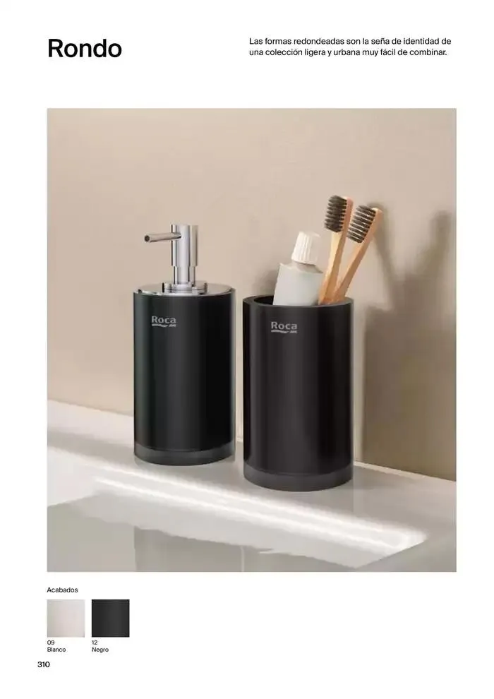 Catálogo de Colecciones de Baño, Muebles y Accesorios 9 de enero al 31 de diciembre 2025 - Página 312