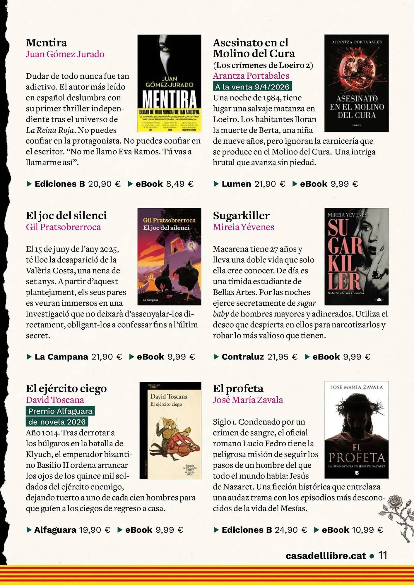 Catálogo de Catálogo Casa del Libro 1 de abril al 22 de abril 2026 - Página 11