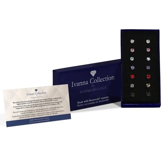 Pendientes Anna Collection con cristales Swarovski