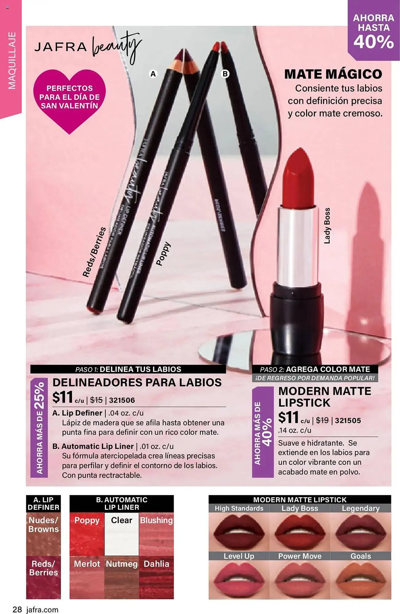 Catálogo de Folleto JAFRA 1 de enero al 31 de enero 2025 - Página 28