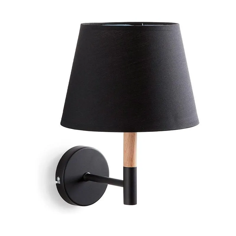 Moskov black wall lamp