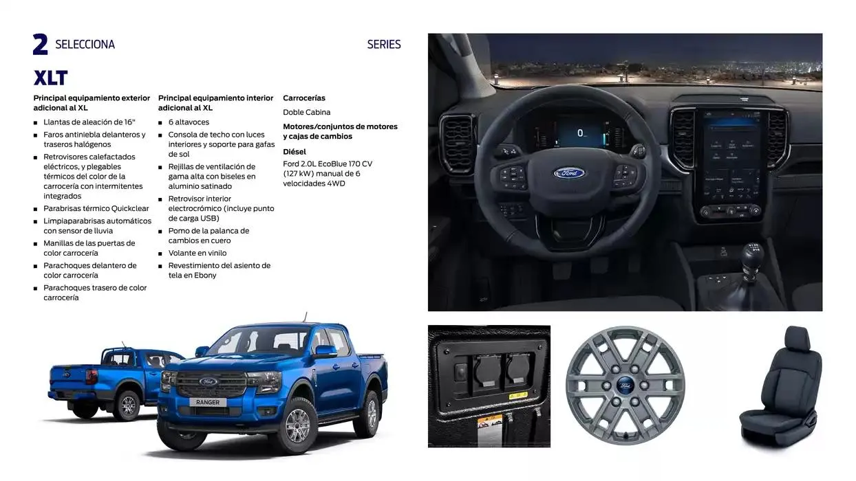 Catálogo de Ford Características y específicaciones 13 de noviembre al 13 de noviembre 2025 - Página 4