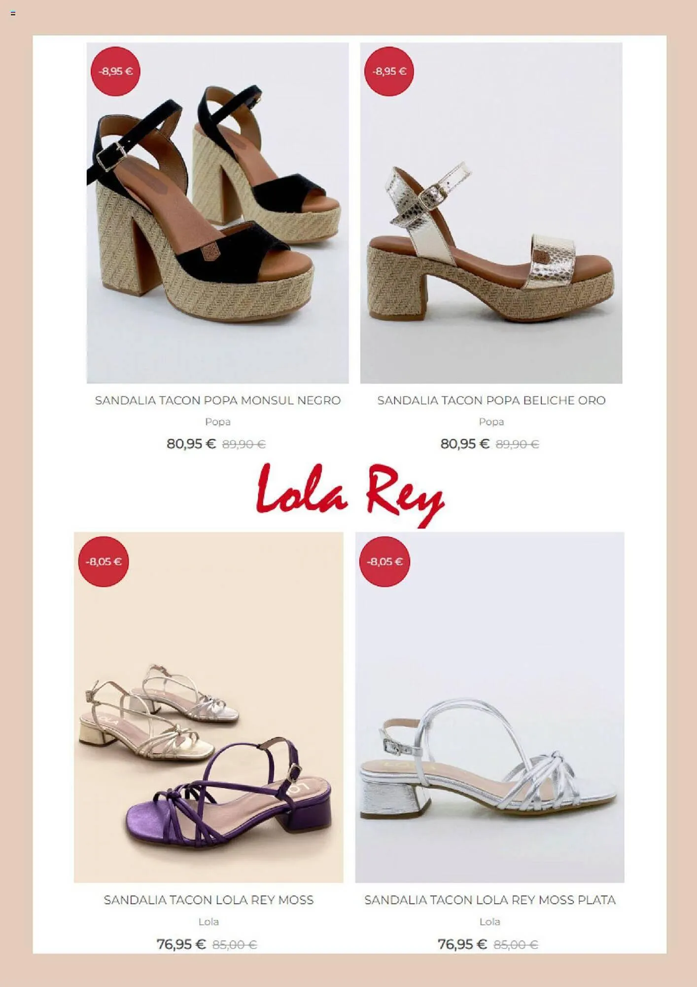 Catálogo de Folleto Lola Rey 22 de junio al 22 de julio 2023 - Página 4