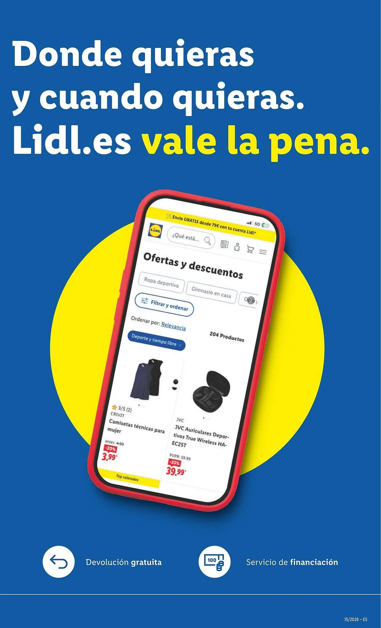 Catálogo de Catálogo Lidl 6 de abril al 12 de abril 2026 - Página 59