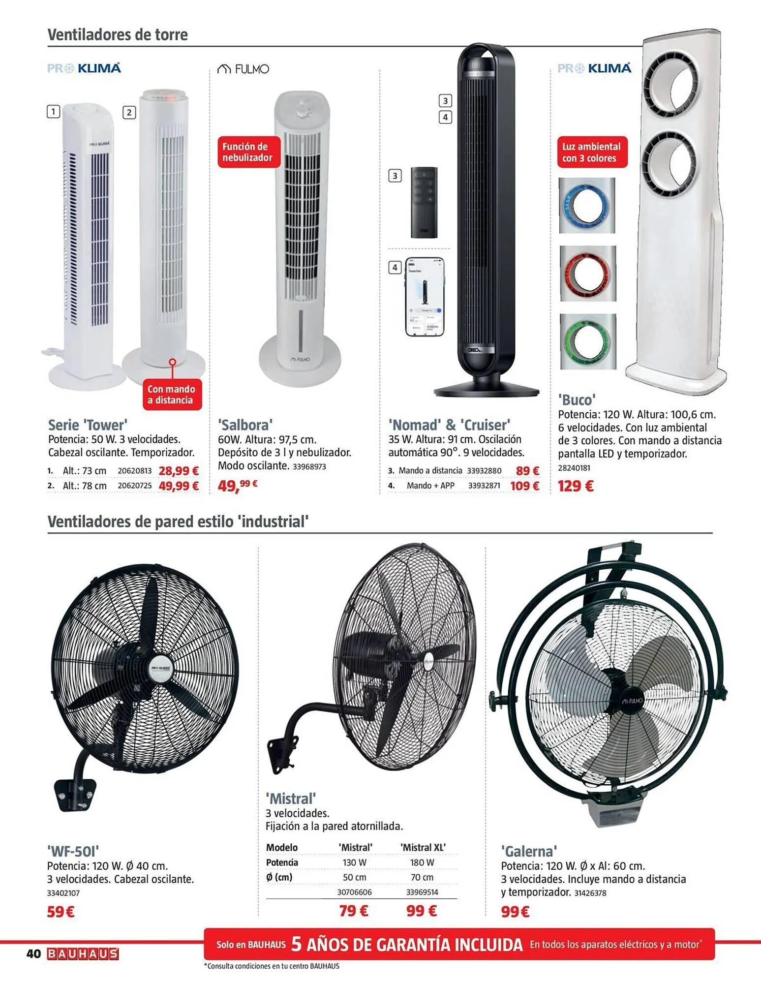 Catálogo de Catálogo Bauhaus 9 de abril al 15 de agosto 2026 - Página 40