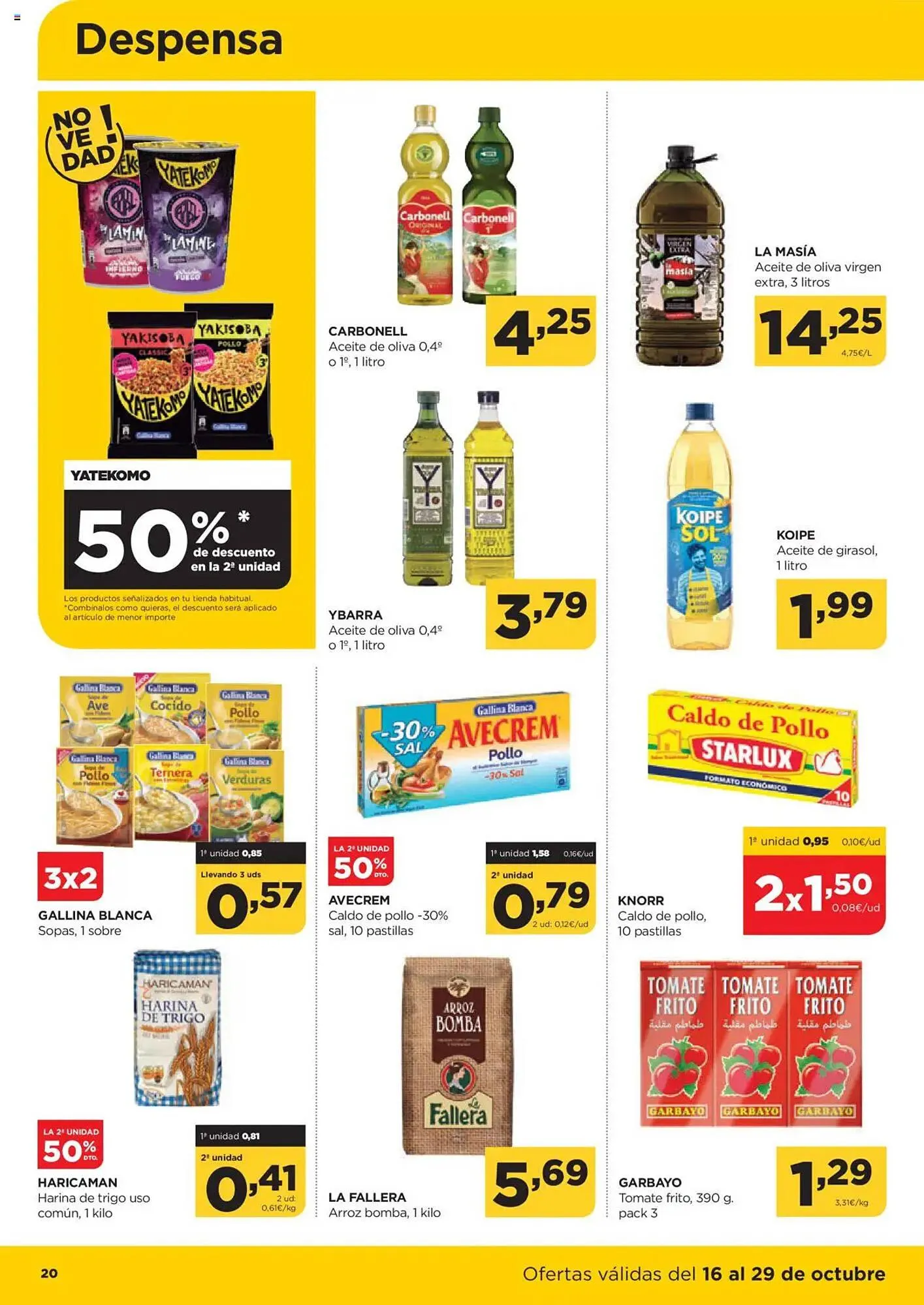 Catálogo de Folleto Alimerka 16 de octubre al 29 de octubre 2025 - Página 20