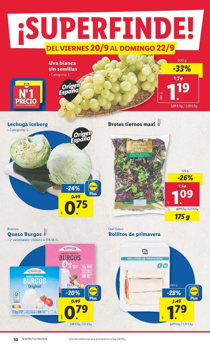 Catálogo de № 1 PRECIO 16 de septiembre al 22 de septiembre 2024 - Página 12