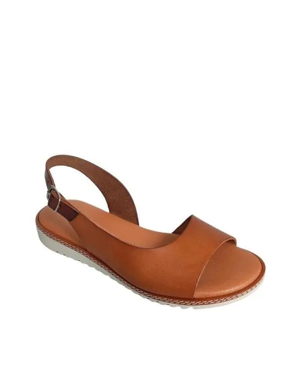 Sandalias Abiertas Mujer Marrón 2205