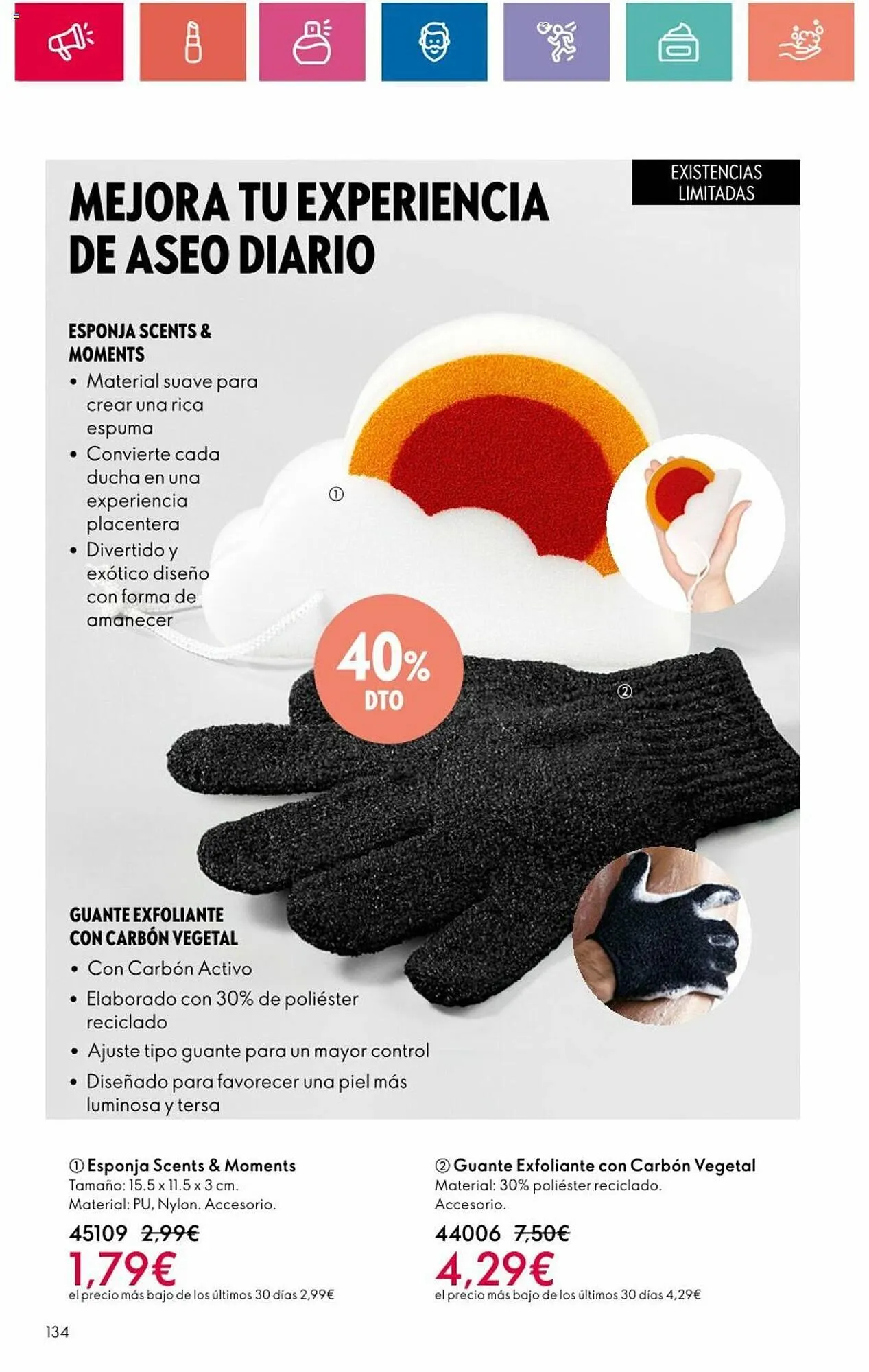 Catálogo de Folleto Oriflame 7 de mayo al 27 de mayo 2024 - Página 134