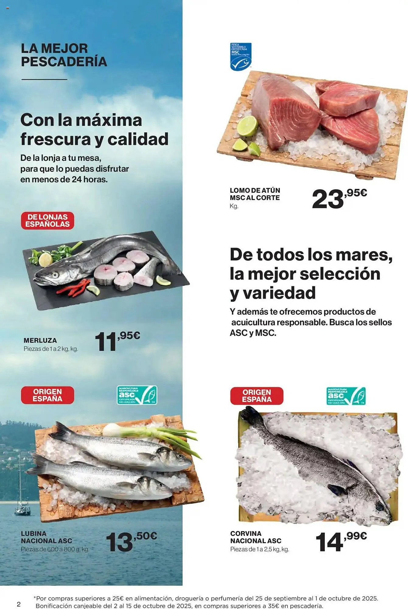 Catálogo de Catálogo El Corte Inglés 25 de septiembre al 8 de octubre 2025 - Página 2