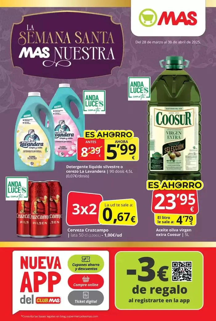 Catálogo de La Semana Santa más nuestra 31 de marzo al 30 de abril 2025 - Página 1