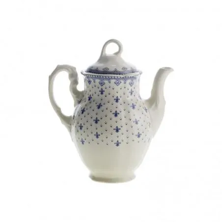 Cafetera colección Flor de Lis Azul