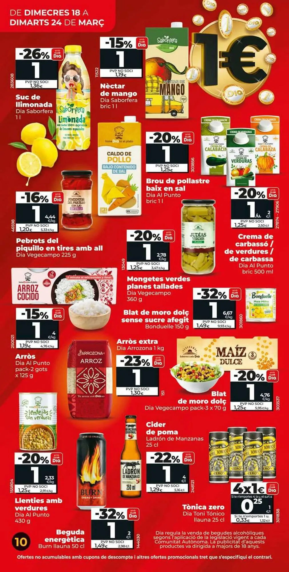 Catálogo de Catálogo Maxi Dia 18 de marzo al 24 de marzo 2026 - Página 10