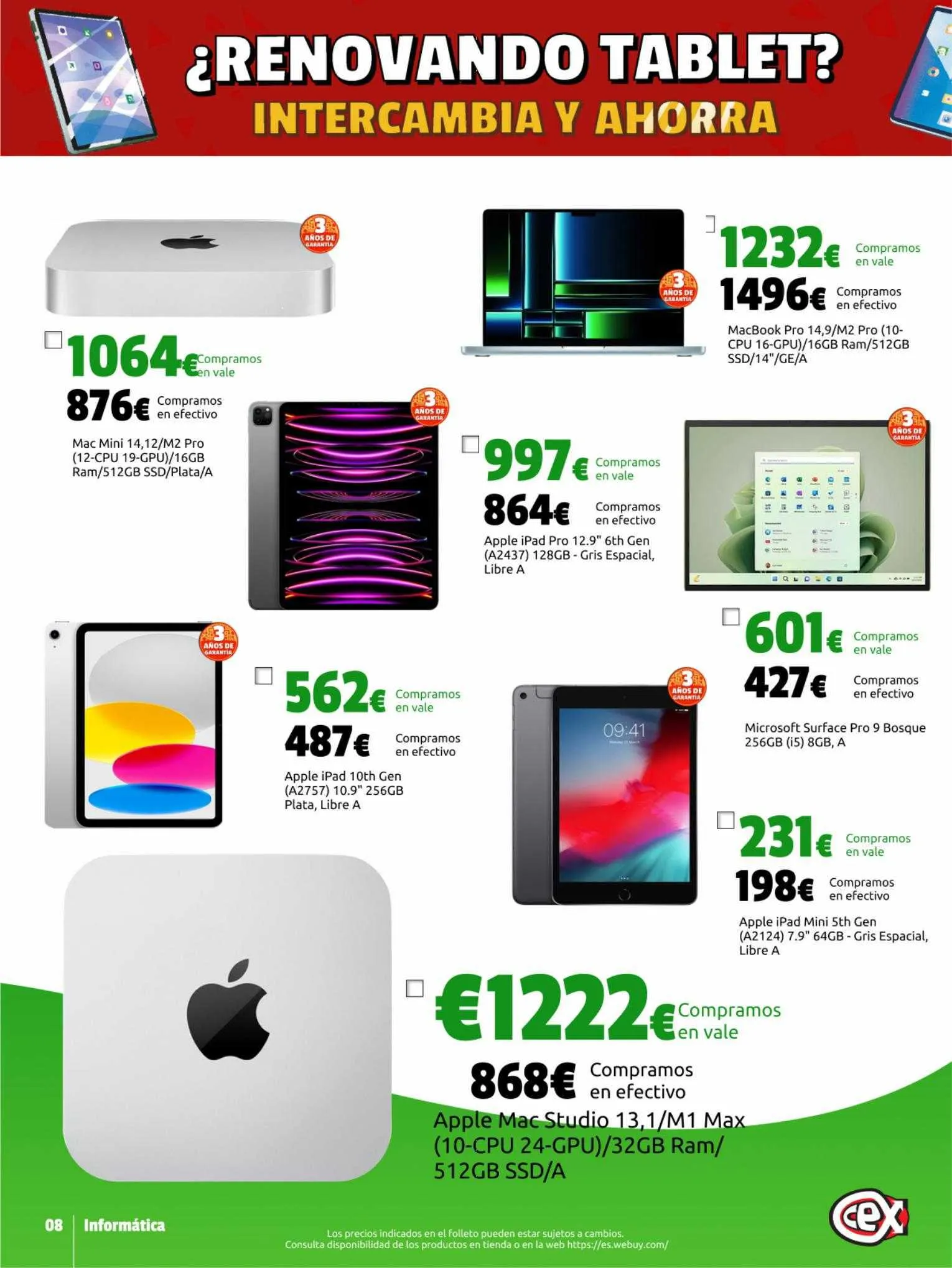 Catálogo de Catálogo CeX 1 de junio al 13 de julio 2023 - Página 8