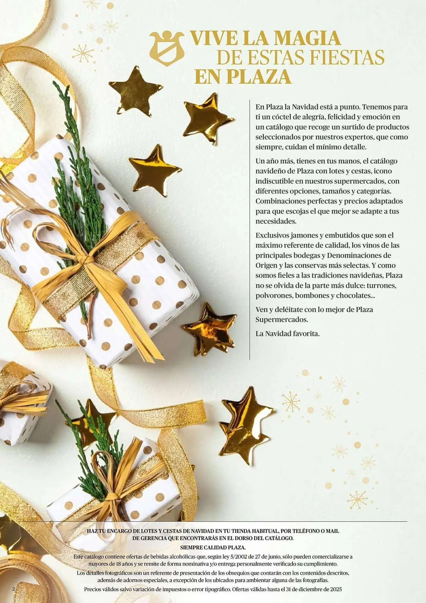 Catálogo de Folleto Supermercados Plaza 20 de octubre al 31 de diciembre 2025 - Página 2