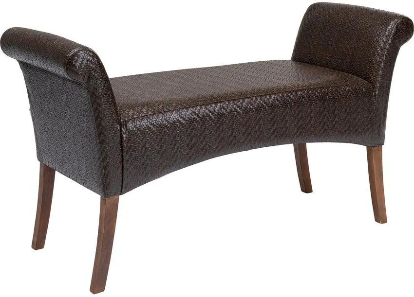 Banco Motley Textum marrón