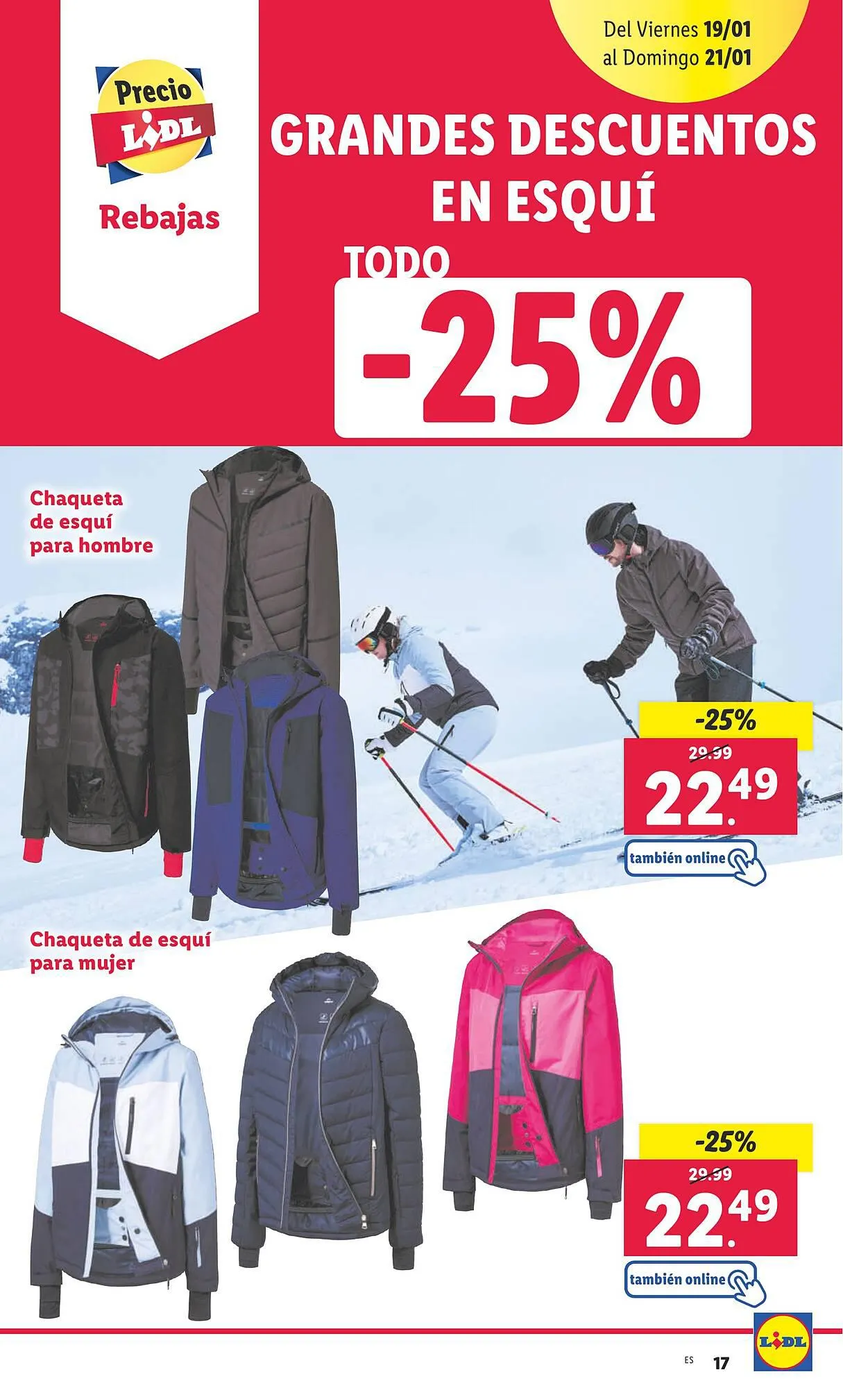 Catálogo de Folleto Lidl 15 de enero al 21 de enero 2024 - Página 17