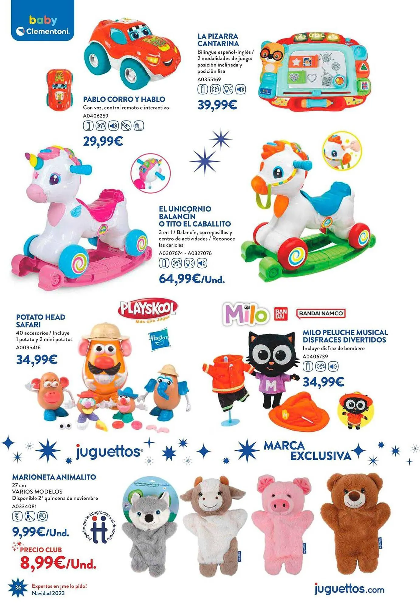 Catálogo de Folleto Juguettos 6 de noviembre al 24 de diciembre 2023 - Página 36