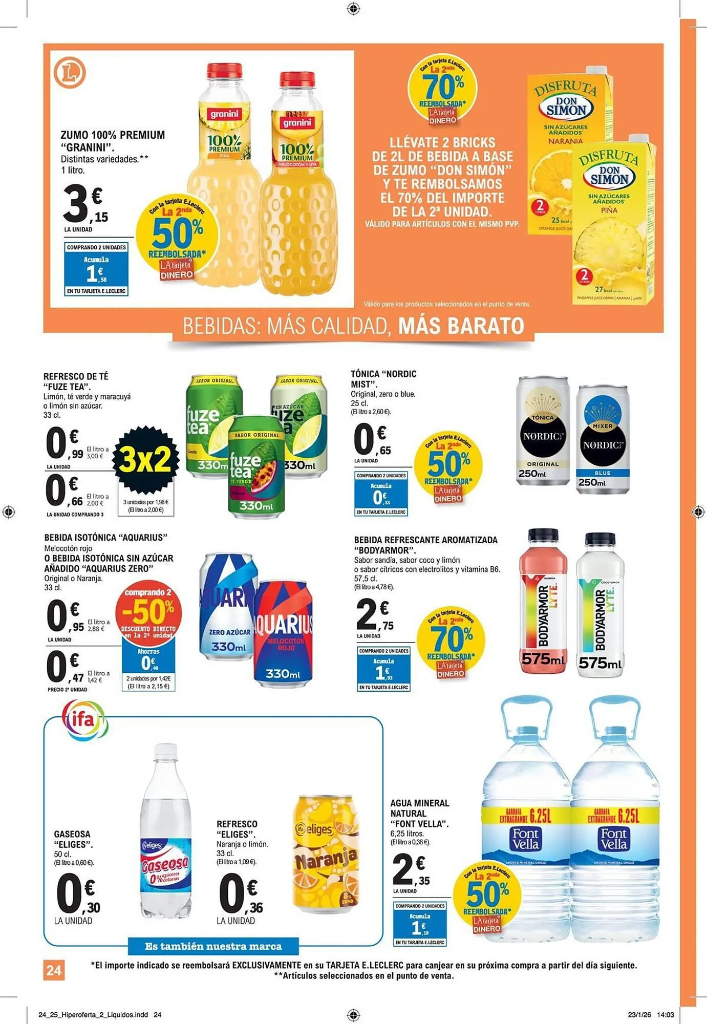 Catálogo de Catálogo E.Leclerc 4 de febrero al 15 de febrero 2026 - Página 24