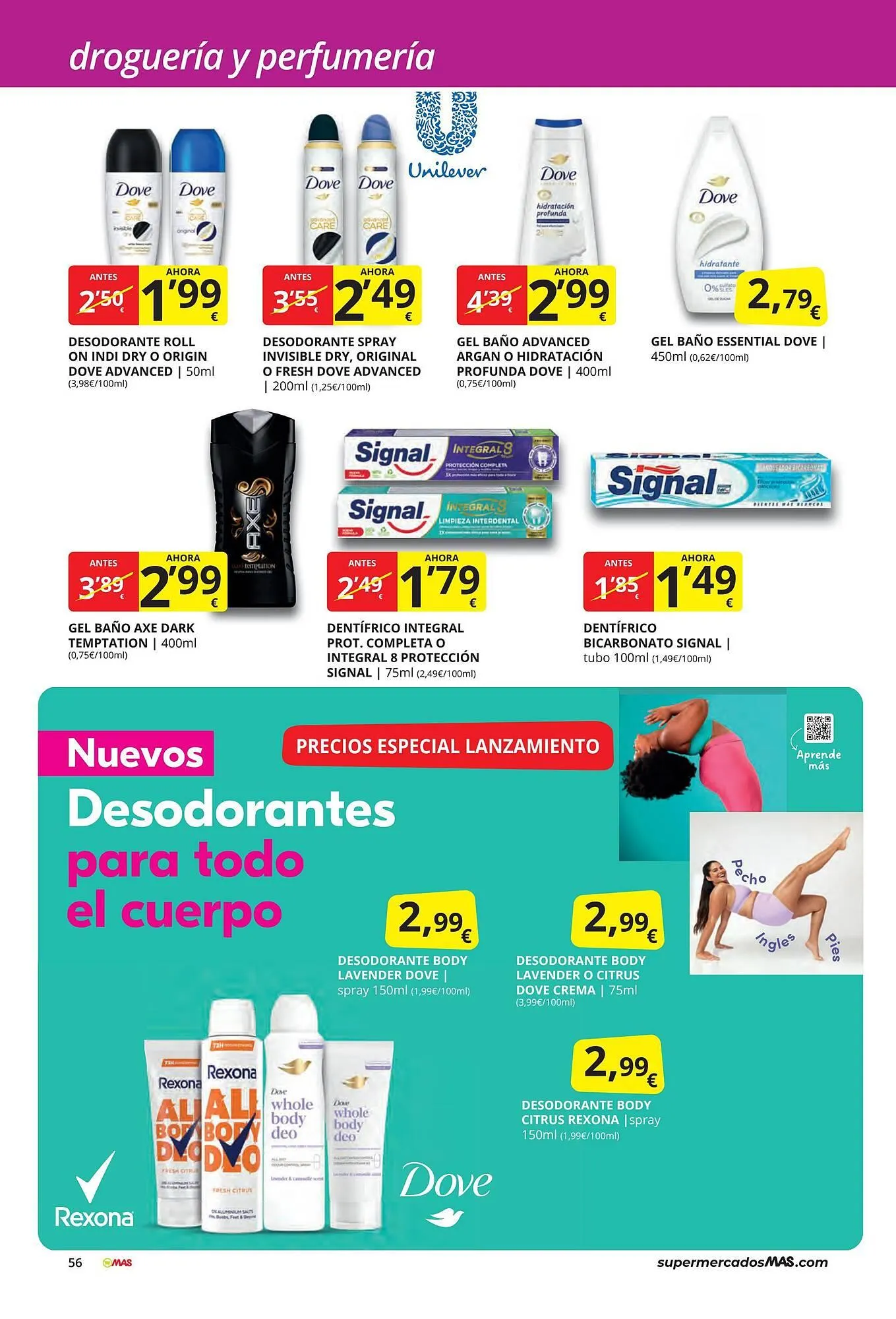 Catálogo de Folleto Supermercados MAS 30 de mayo al 26 de junio 2025 - Página 56