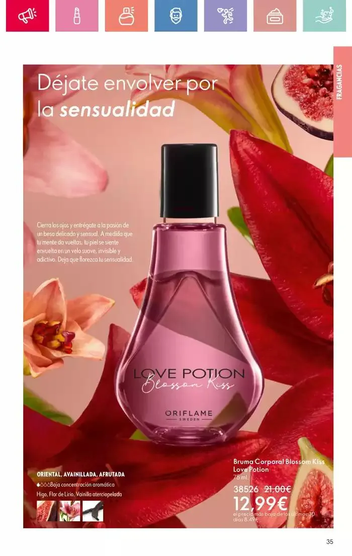 Catálogo de Catálogo Oriflame 9 de Marzo 29 de Marzo 9 de marzo al 29 de marzo 2025 - Página 35