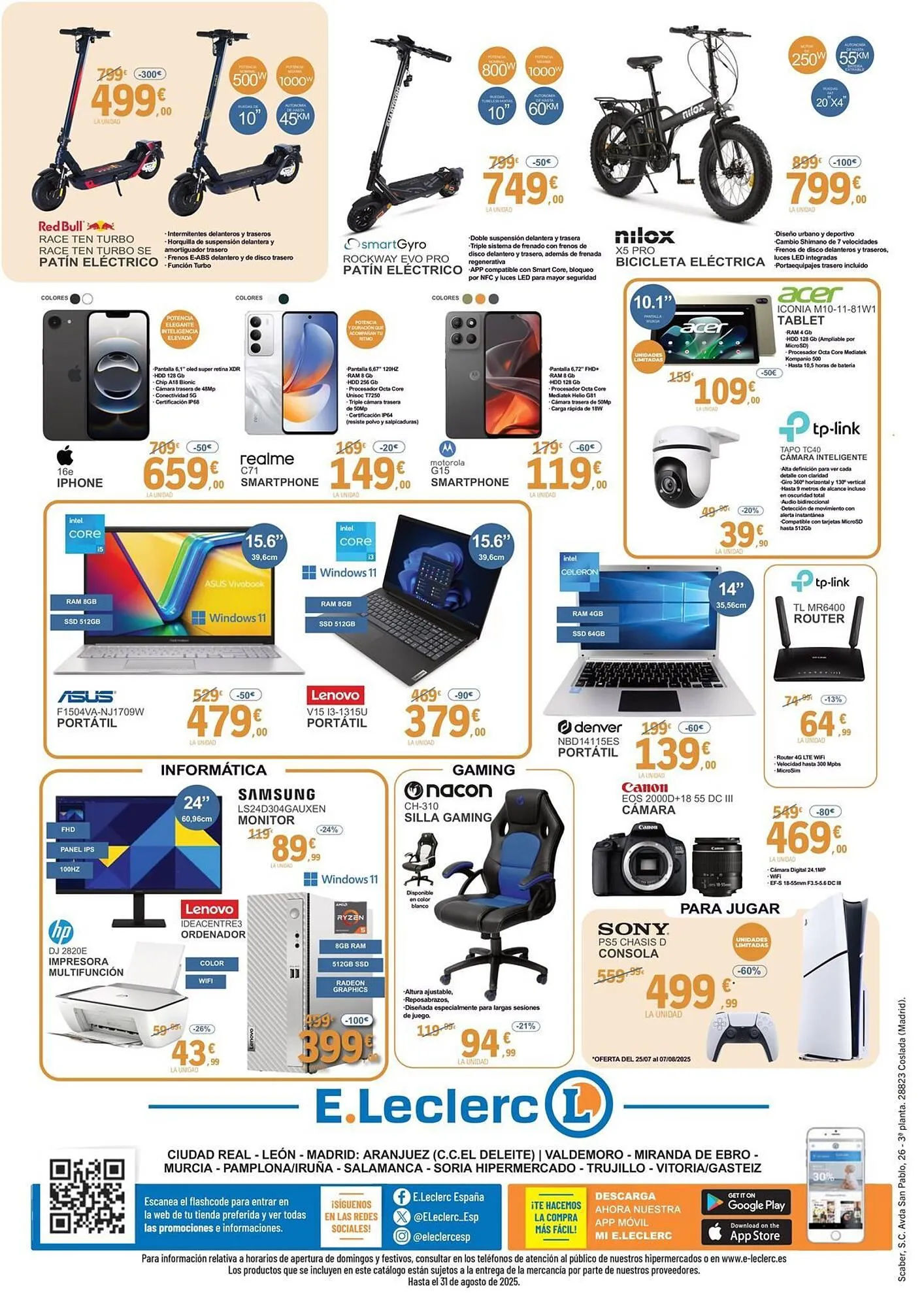 Catálogo de Folleto E.Leclerc 1 de agosto al 31 de agosto 2025 - Página 4