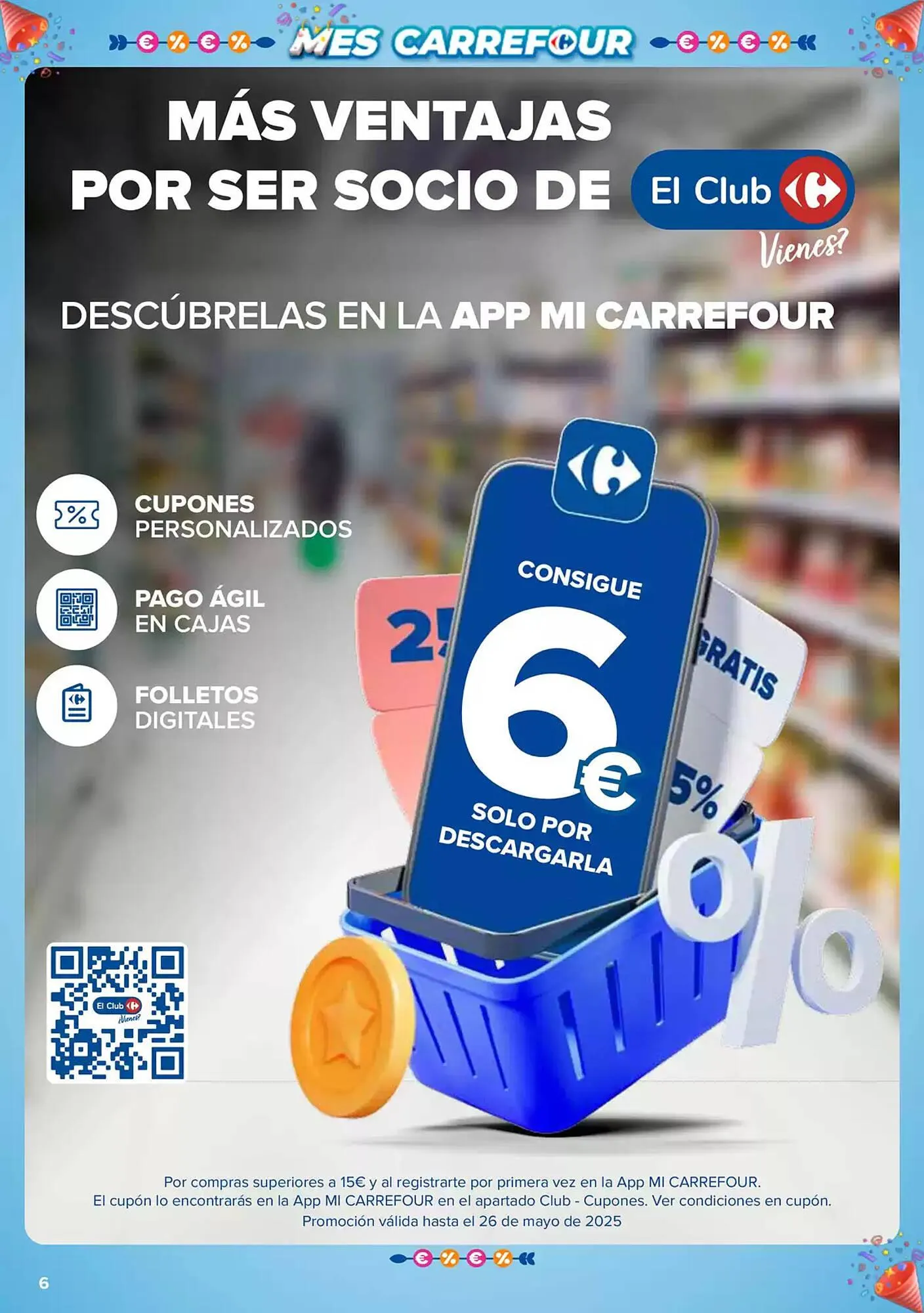 Catálogo de Folleto Carrefour 13 de mayo al 26 de mayo 2025 - Página 6
