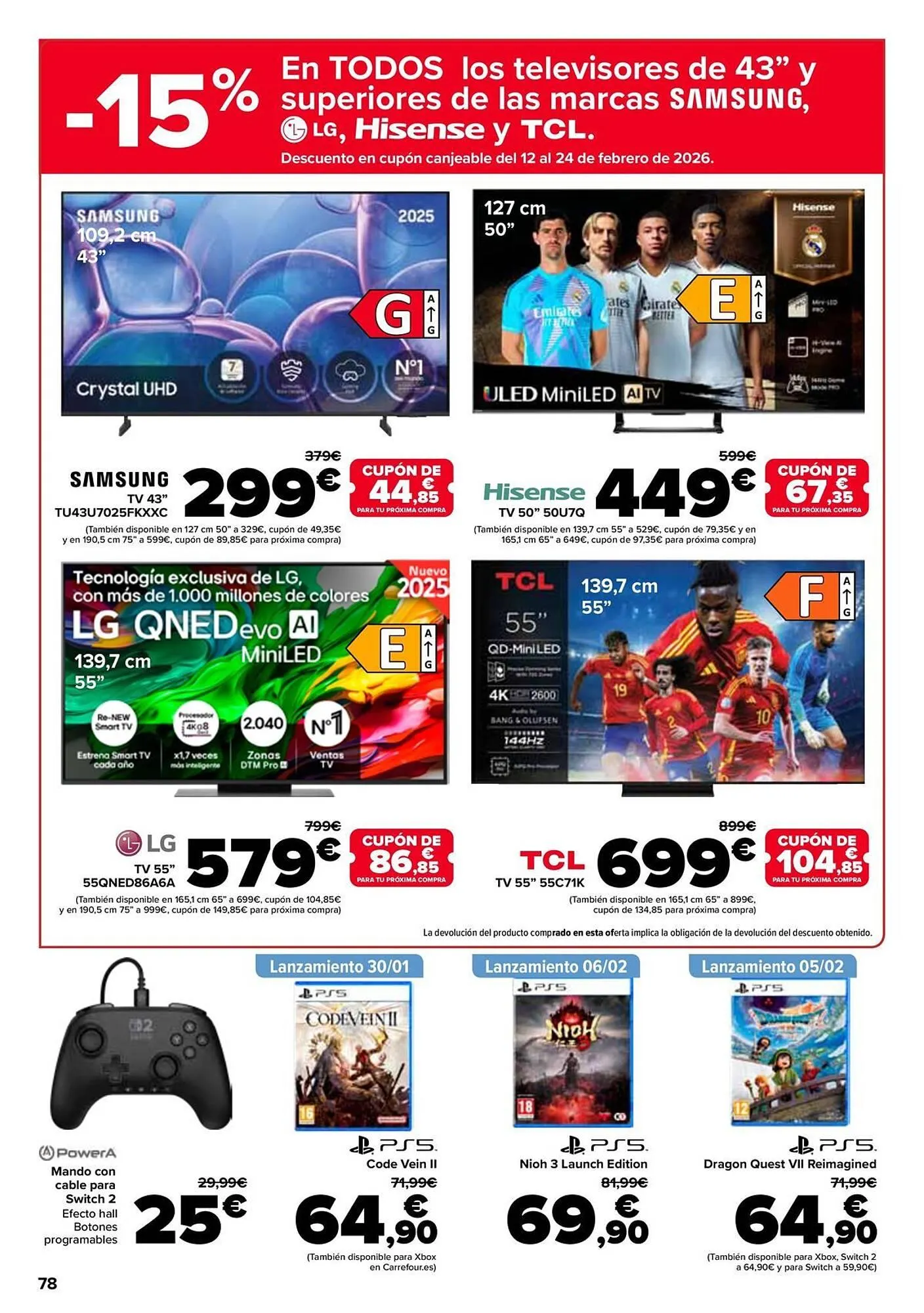 Catálogo de Folleto Carrefour 27 de enero al 11 de febrero 2026 - Página 78