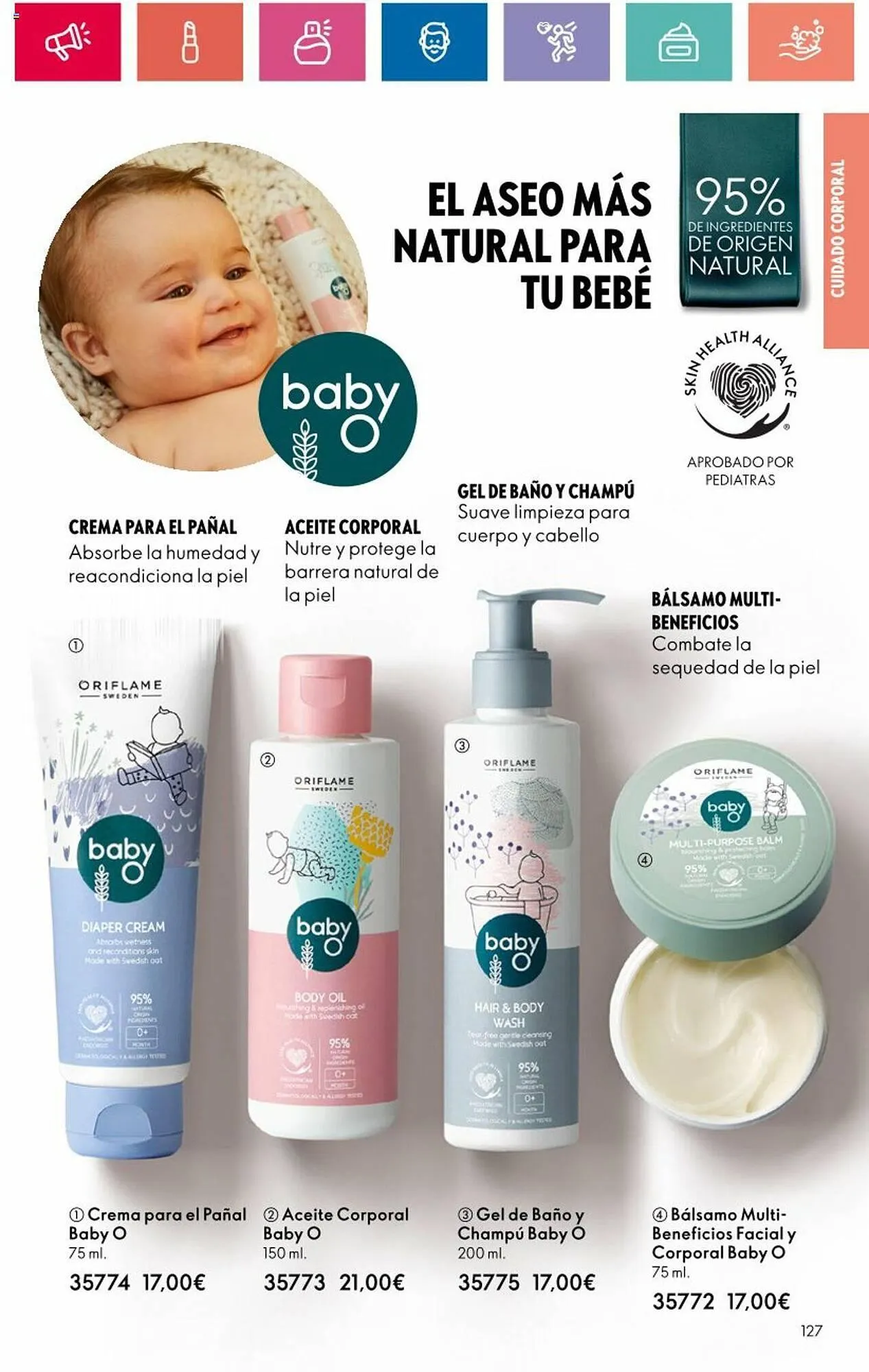 Catálogo de Folleto Oriflame 7 de mayo al 27 de mayo 2024 - Página 127