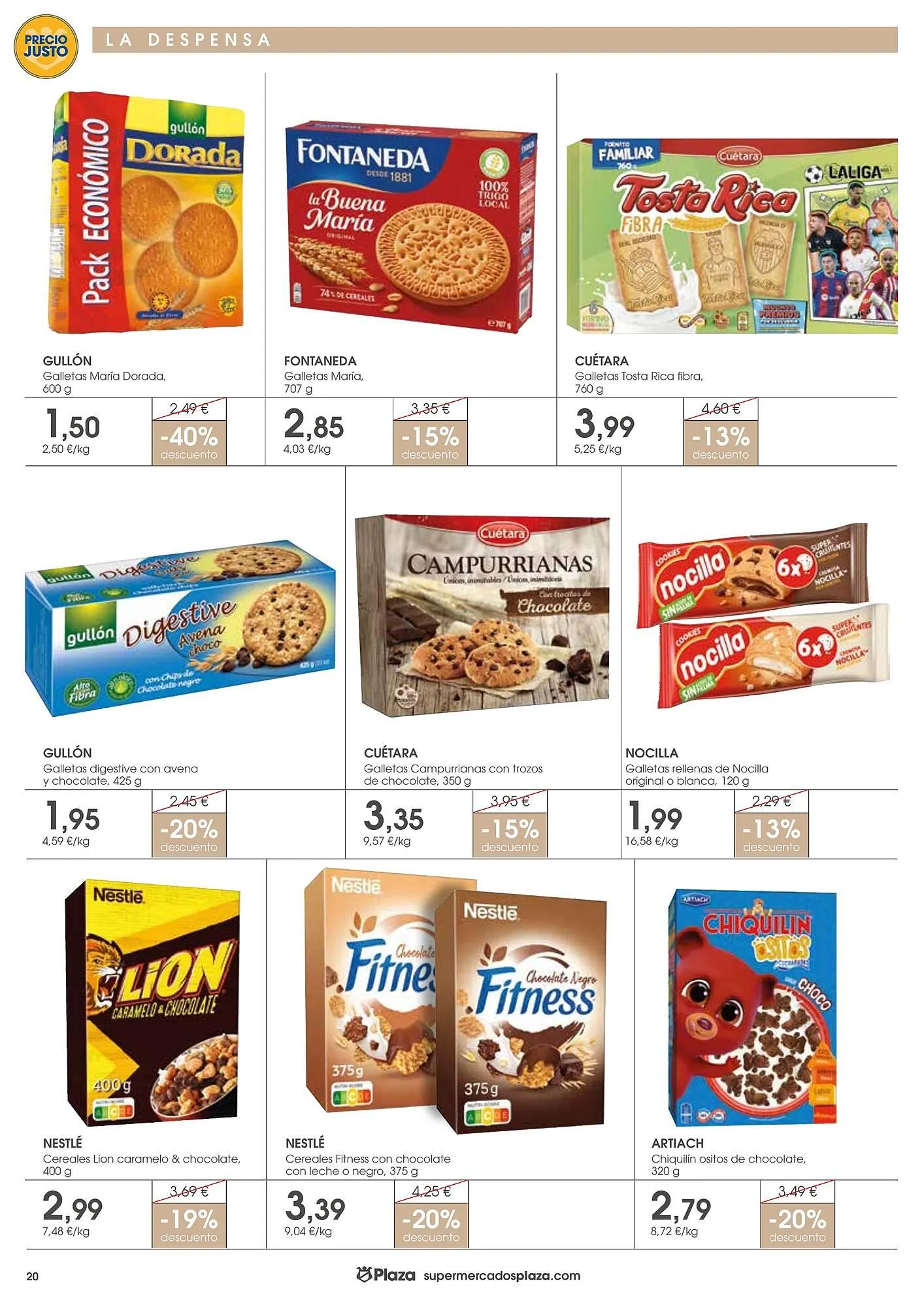 Catálogo de Folleto Supermercados Plaza 23 de abril al 6 de mayo 2026 - Página 20