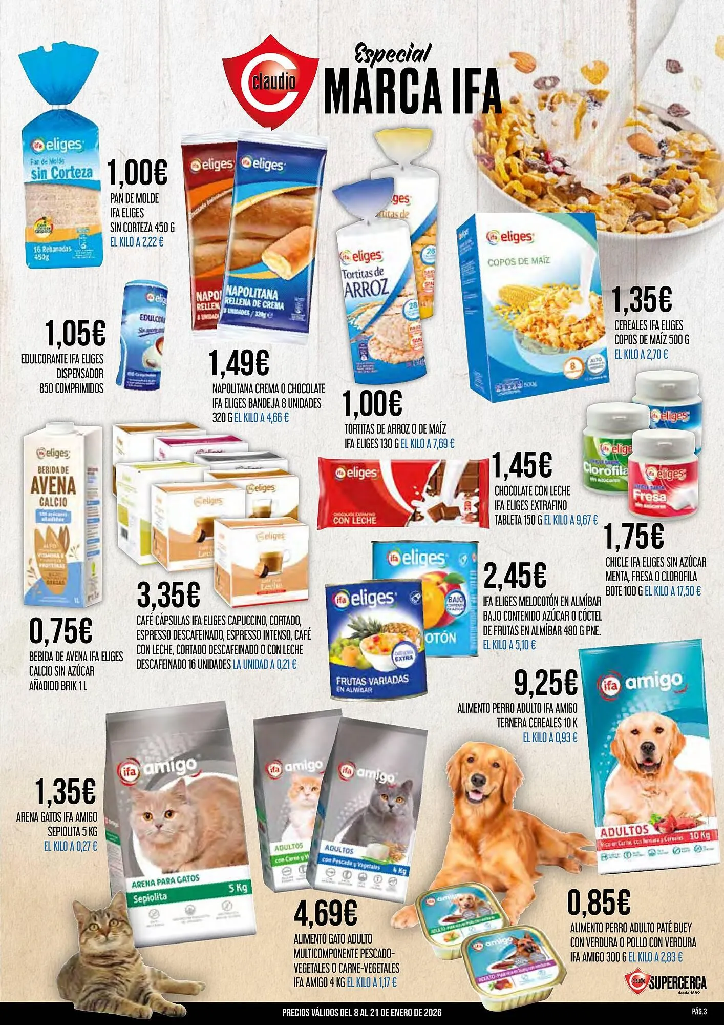 Catálogo de Folleto Claudio 8 de enero al 21 de enero 2026 - Página 3