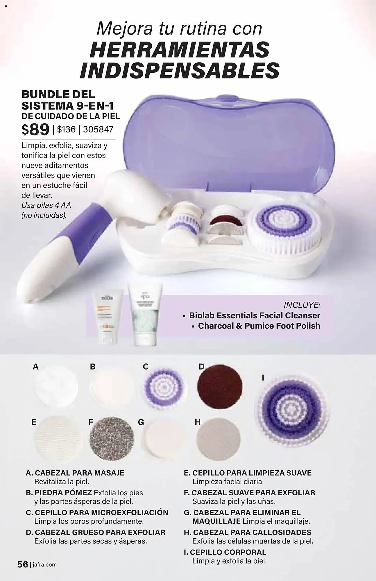 Catálogo de Catálogo JAFRA 1 de febrero al 31 de agosto 2026 - Página 56