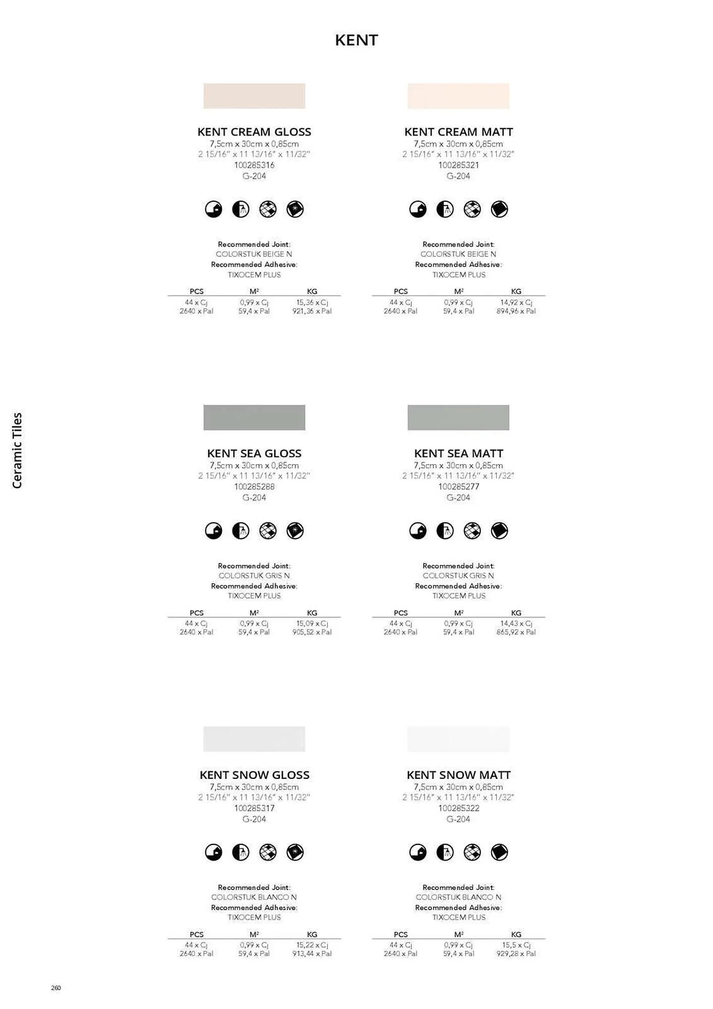 Catálogo de Folleto Porcelanosa 31 de marzo al 8 de febrero 2024 - Página 267