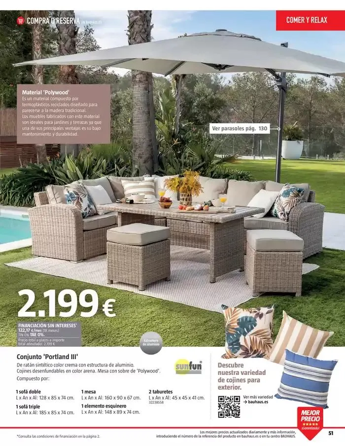 Catálogo de VERANO. Jardín, terraza, balcón.  26 de marzo al 20 de abril 2025 - Página 51