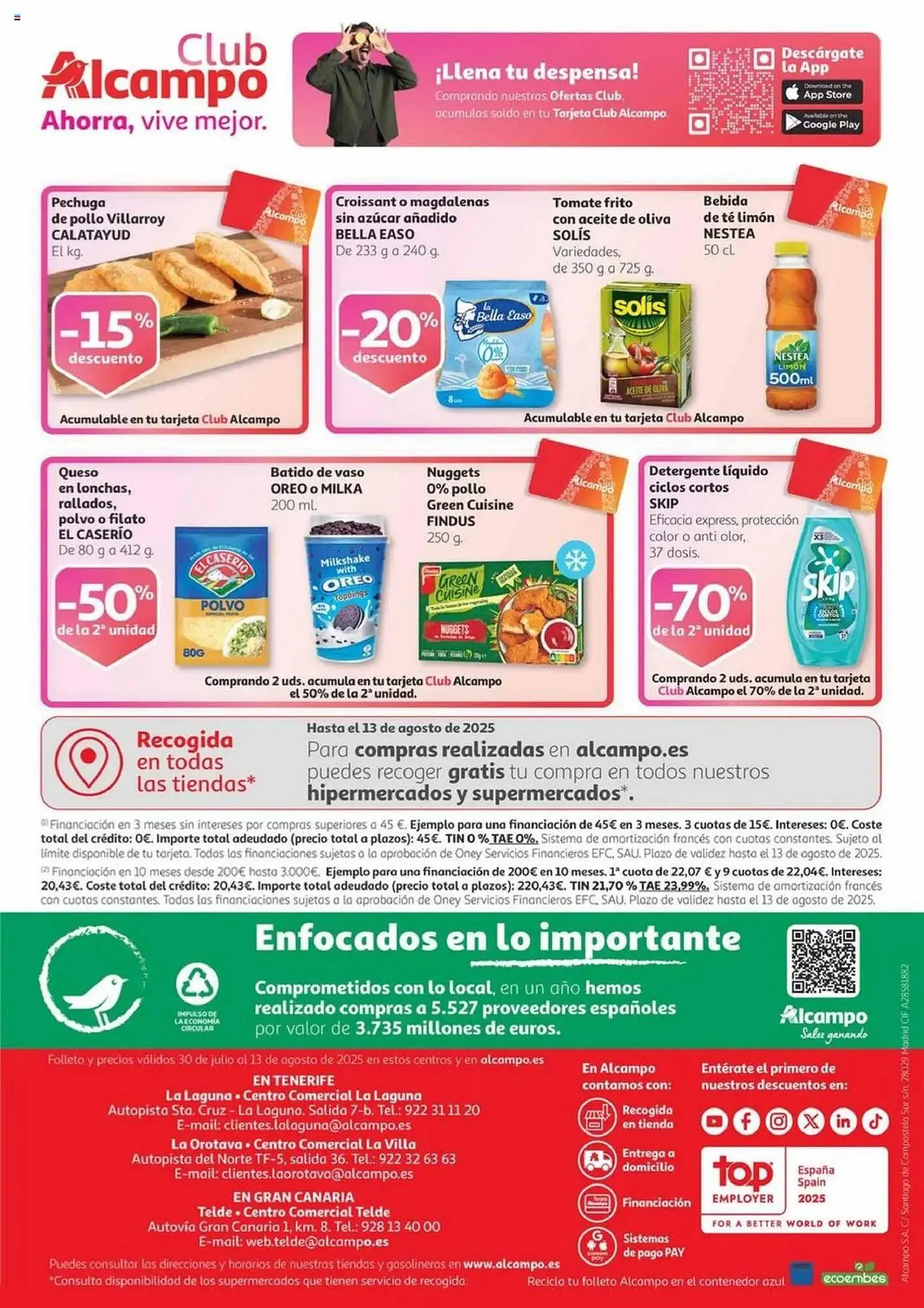 Catálogo de Folleto Alcampo 30 de julio al 13 de agosto 2025 - Página 28