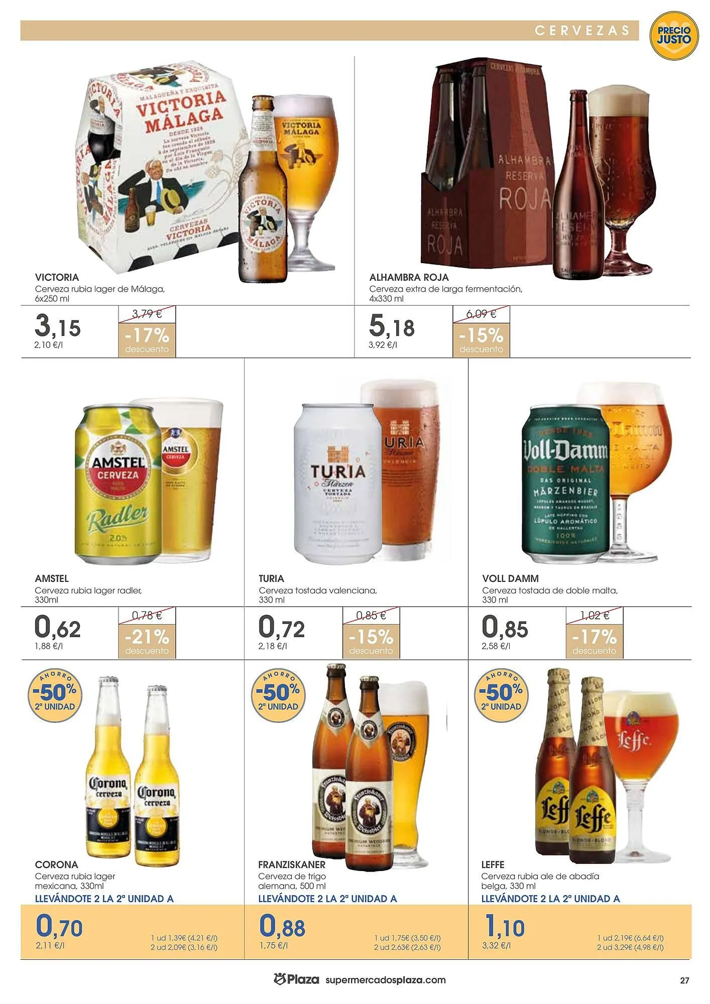 Catálogo de Folleto Supermercados Plaza 23 de abril al 6 de mayo 2026 - Página 27